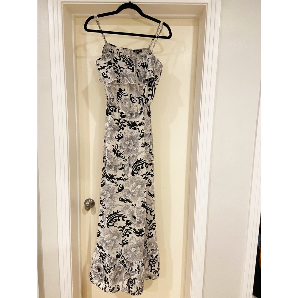 Tolani Off-White Floral Dress